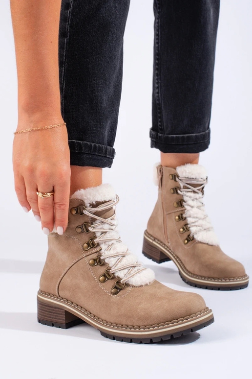 apavi sieviešu ar kažokādu smilšu krāsas apavi sieviešu ar kažokādu smilšu krāsas