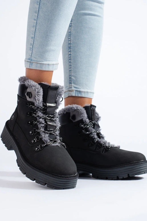 melnas krāsas Sieviešu zābaki melnas krāsas Sieviešu zābaki