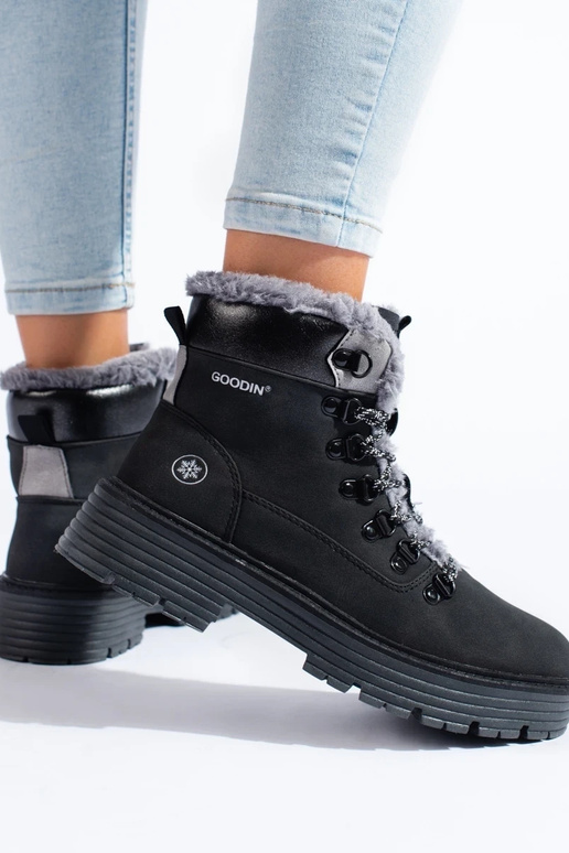 melnas krāsas Sieviešu zābaki melnas krāsas Sieviešu zābaki