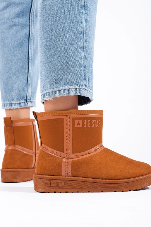 brūnas krāsas Sieviešu sniega zābaki...