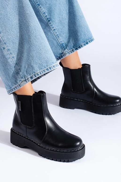 melnas krāsas Sieviešu zābaki BIG... melnas krāsas Sieviešu zābaki BIG...