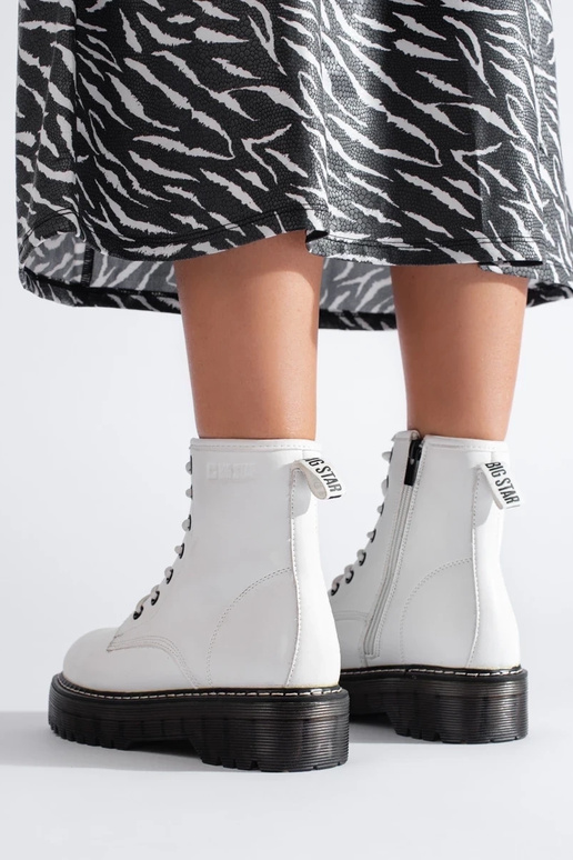 baltas krāsas zābaki BIG STAR KK274536