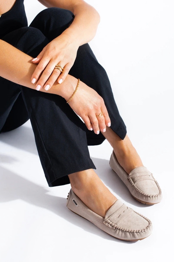 zamšādas Sieviešu mokasīni... 2