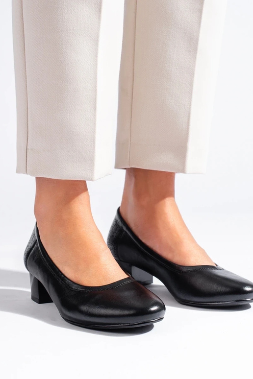 Augstpapēžu kurpes  Potocki Melnas... Augstpapēžu kurpes  Potocki Melnas...