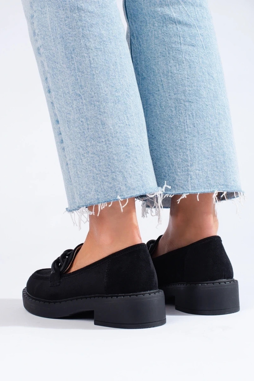 Sieviešu mokasīni Potocki  Melnas krāsas Sieviešu mokasīni Potocki  Melnas krāsas