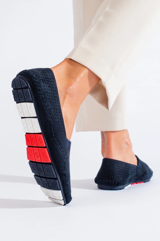 Sieviešu mokasīni Zilas krāsas Shelovet