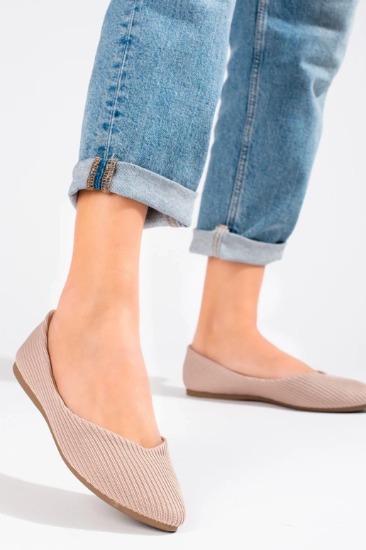 tekstila balerīnas Vinceza smilšu krāsas