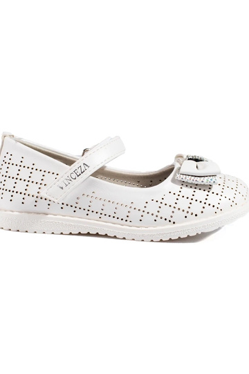 balerīnas  Vinceza balta krāsa