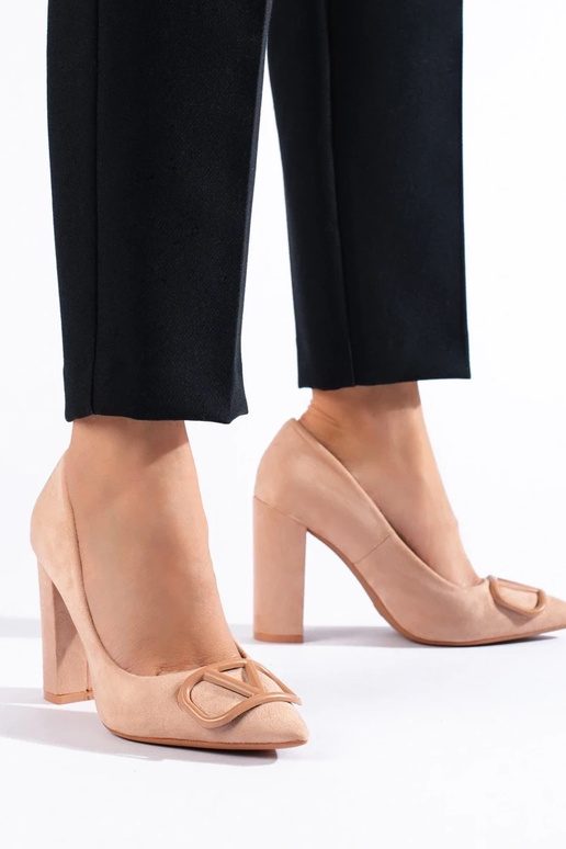 Augstpapēžu kurpes Vinceza  smilšu... Augstpapēžu kurpes Vinceza  smilšu...