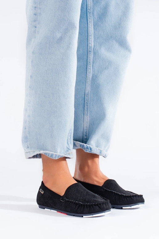 Melnas krāsas mokasīni  Shelovet