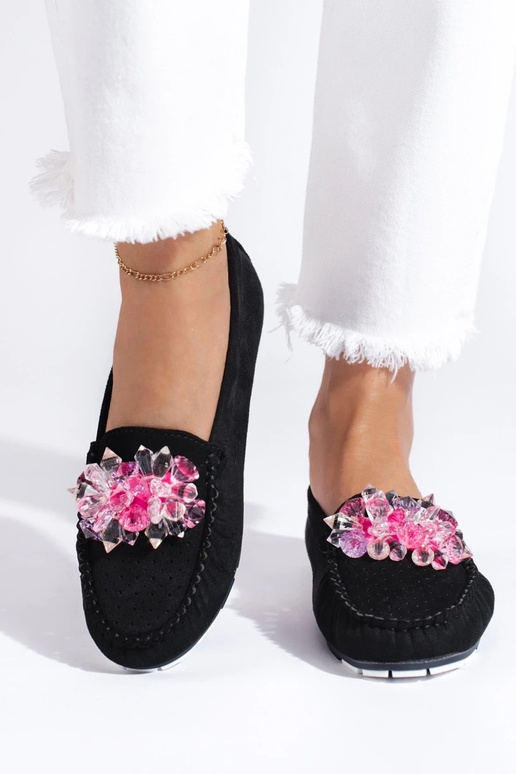 zamšādas  mokasīni Shelovet Melnas...