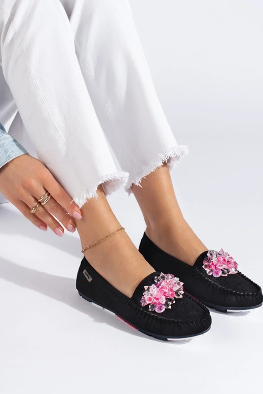 zamšādas  mokasīni Shelovet Melnas...