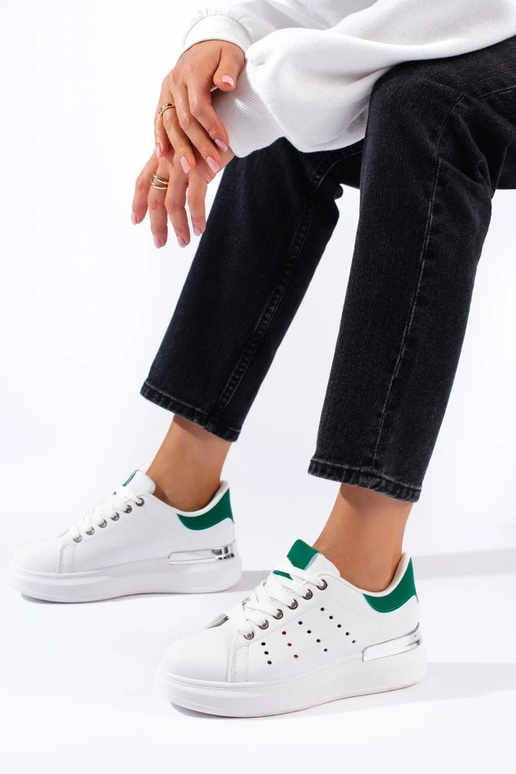 baltas krāsas Sneakers  apavi  Shelovet