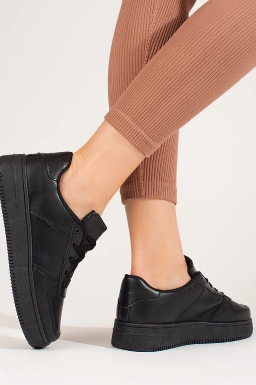 melnas krāsas sporta apavi Shelovet melnas krāsas sporta apavi Shelovet