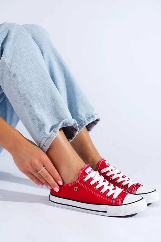 sarkanas krāsas  kurpes Big Star...