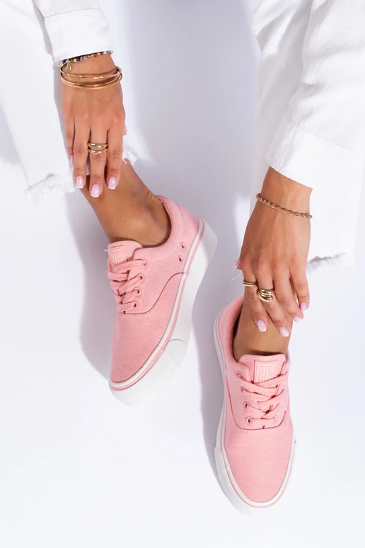 Sieviešu zābaki rozā krāsa Big Star...