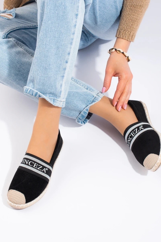 zamšādas espadrilas  Melnas krāsas...