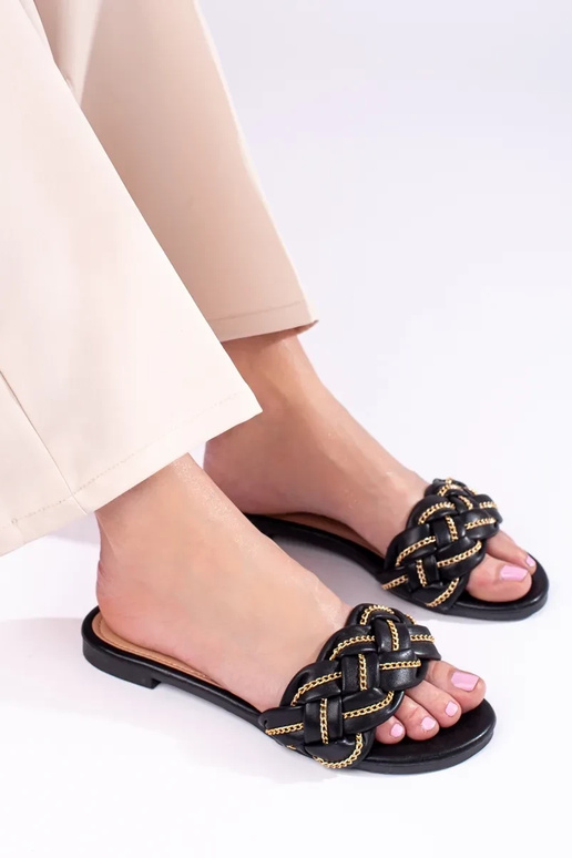 Eleganta stila Melnas krāsas čības... Eleganta stila Melnas krāsas čības...