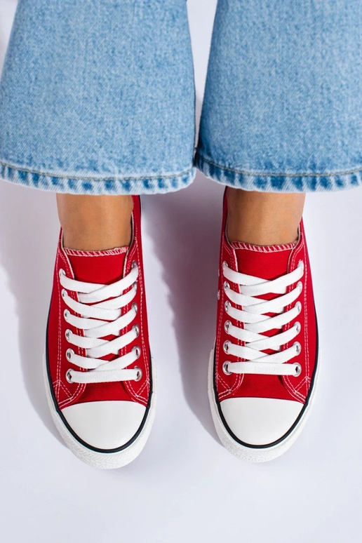 sarkanas krāsas  kurpes Shelovet