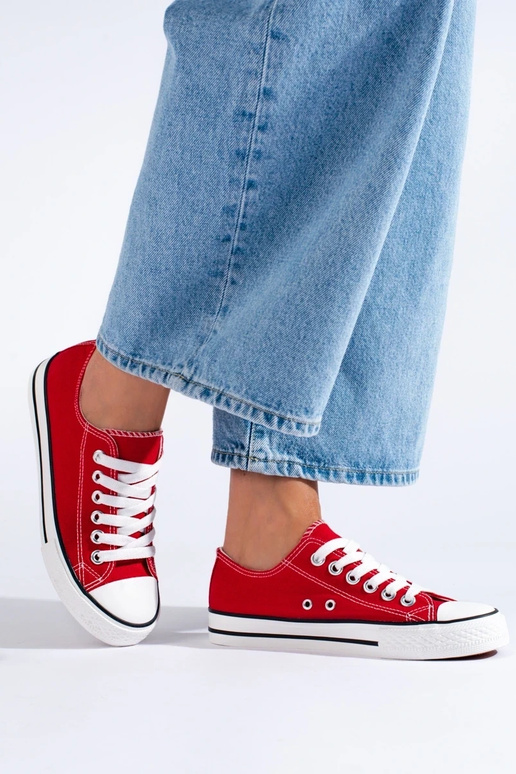 sarkanas krāsas  kurpes Shelovet