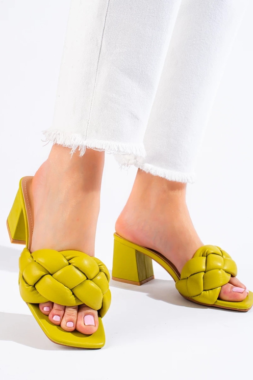 Zaļas krāsas  čības   Shelovet Zaļas krāsas  čības   Shelovet