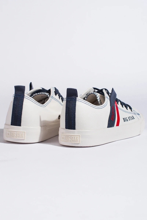 balta krāsa kurpes eko āda BIG STAR...