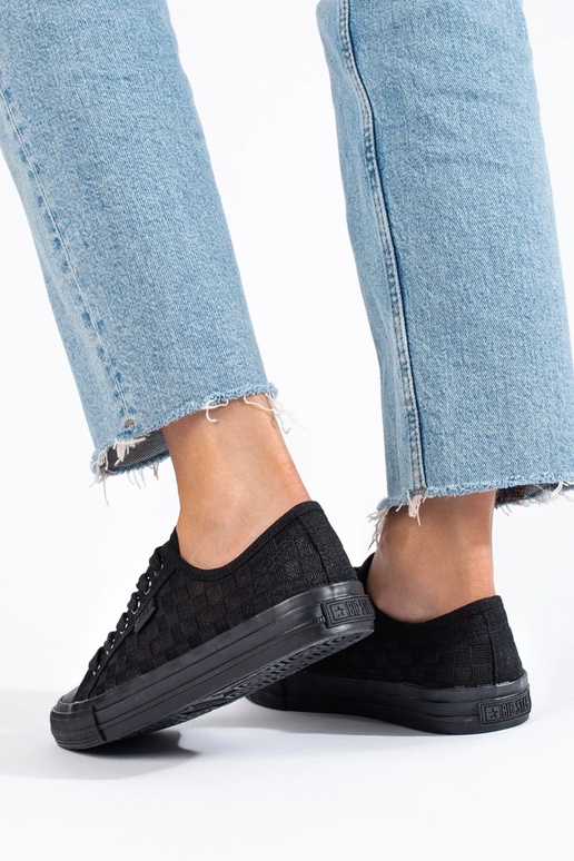 Melnas klasiska modeļa sieviešu kedas...