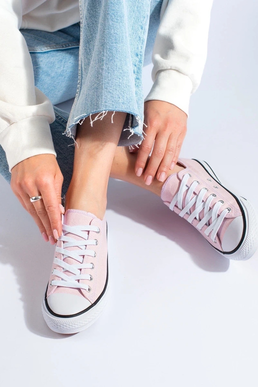 Rozā klasiskā modeļa kedas Vico Rozā klasiskā modeļa kedas Vico