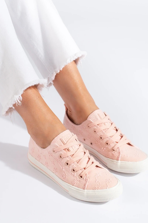 Sieviešu zābaki balta krāsa BIG STAR...