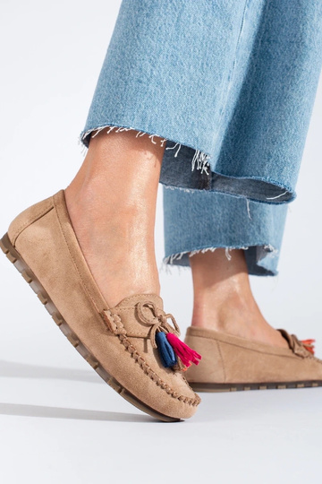 Ziloņkaula krāsas  mokasīni... 2