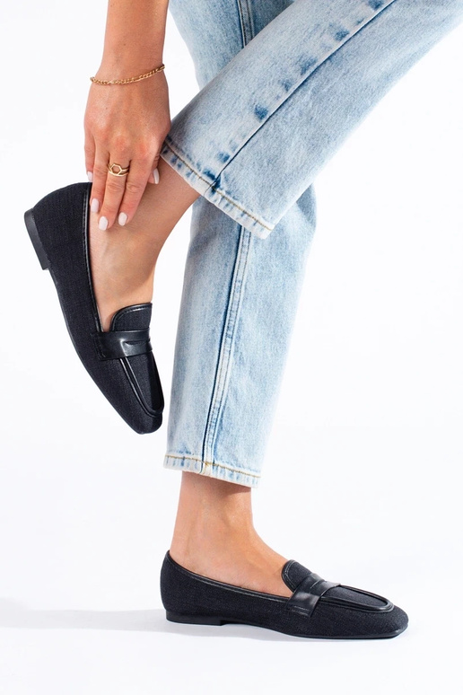 mokasīni Melnas krāsas Shelovet mokasīni Melnas krāsas Shelovet