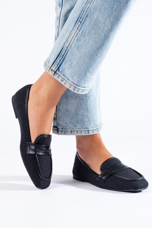 mokasīni Melnas krāsas Shelovet mokasīni Melnas krāsas Shelovet