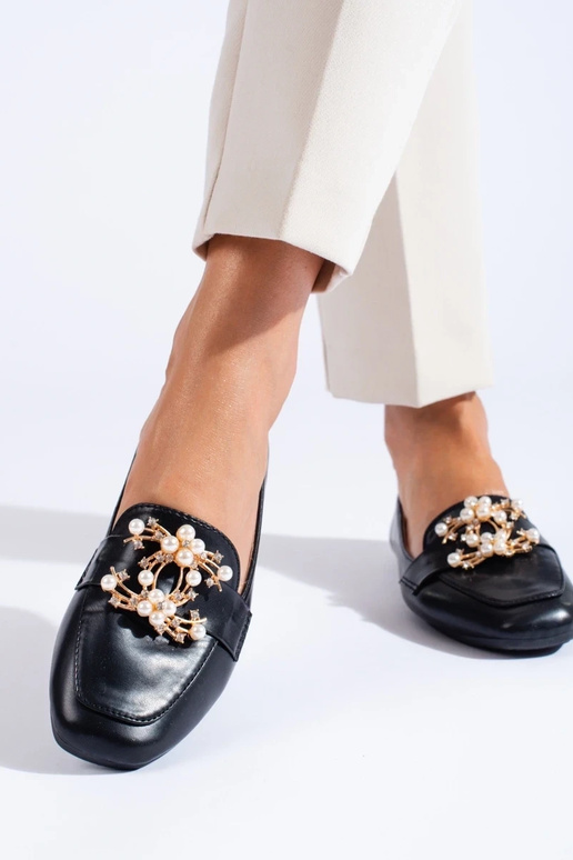 melnas krāsas  mokasīni  Shelovet melnas krāsas  mokasīni  Shelovet