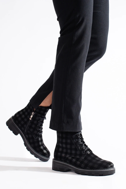 Sieviešu zābaki rūtains sieviešu Sieviešu zābaki rūtains sieviešu