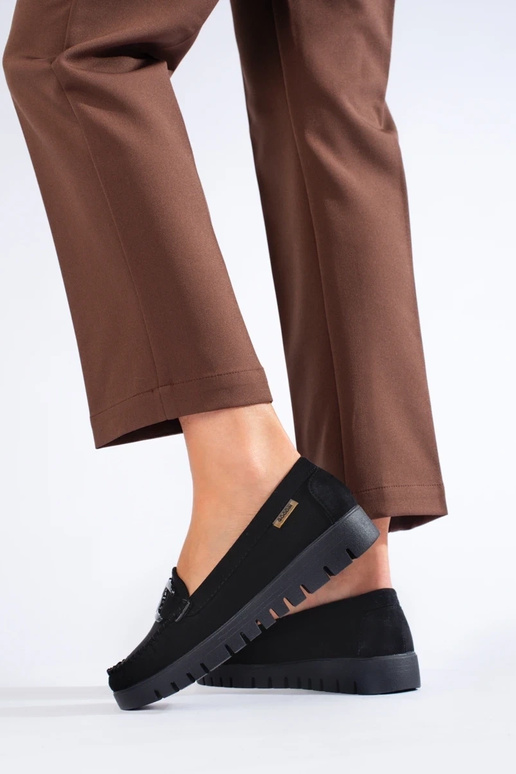 zamšādas Melnas krāsas mokasīni... zamšādas Melnas krāsas mokasīni...