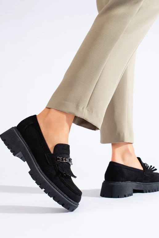 zamšādas Melnas krāsas sieviešu... zamšādas Melnas krāsas sieviešu...