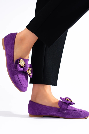 Violeta krāsa mokasīni... 2