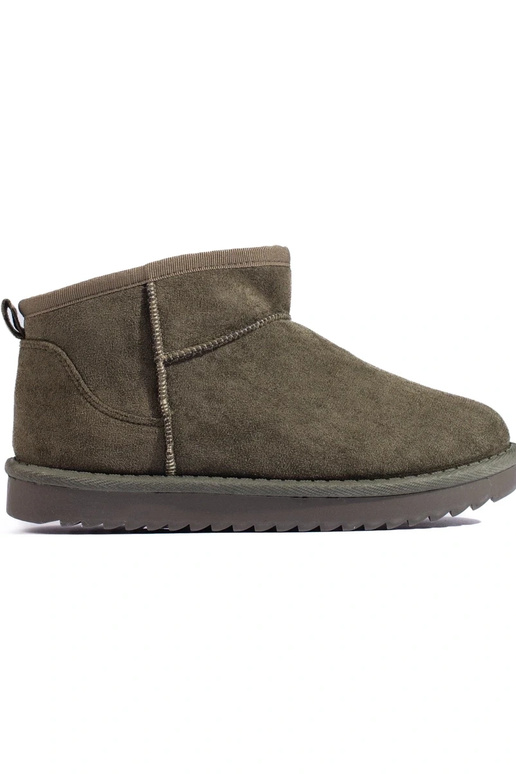 haki krāsas Sieviešu sniega zābaki