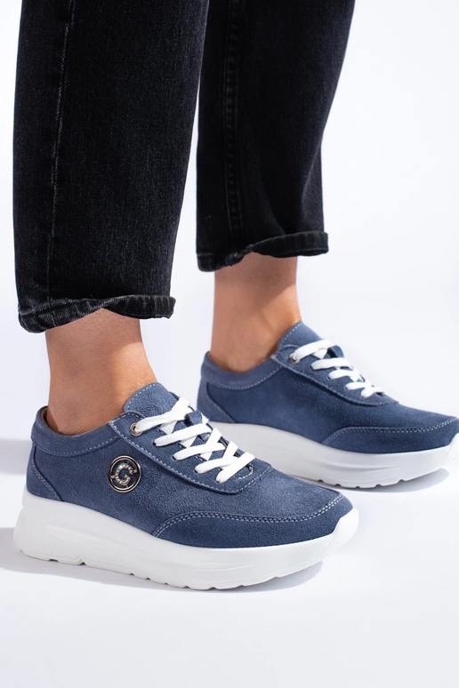 Zilas krāsas    sieviešu apavi