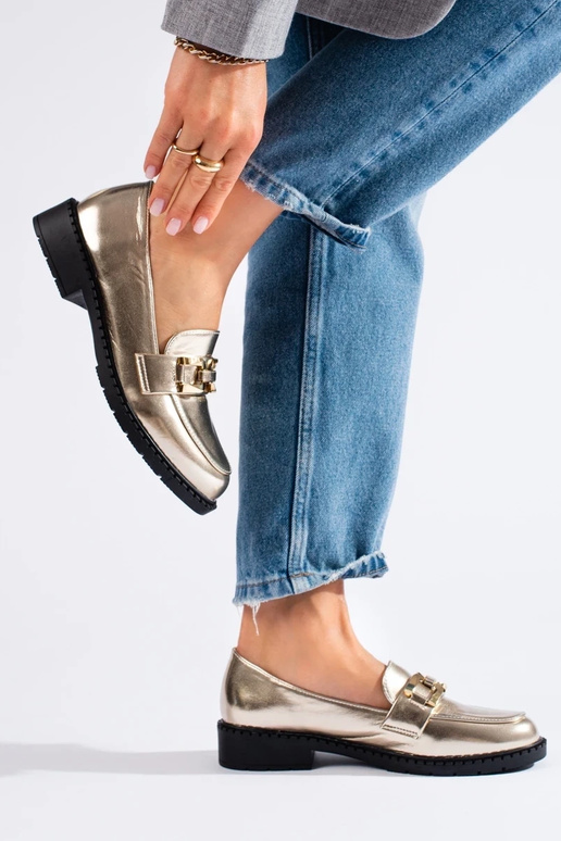 Zelta krāsas Sieviešu zābaki