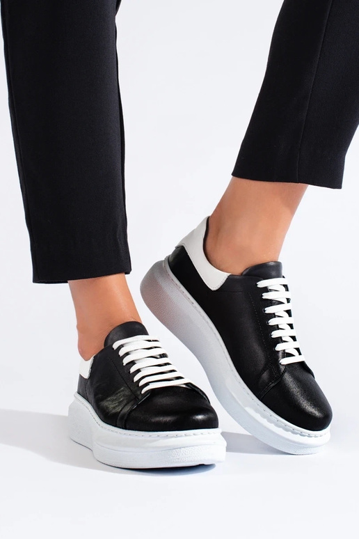 melnas krāsas   sieviešu apavi...