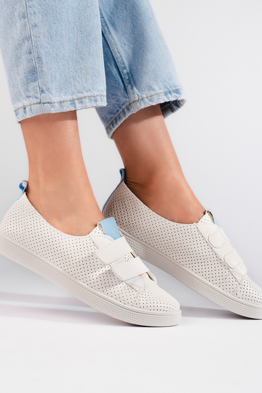 Sieviešu zābaki balta krāsa y Sieviešu zābaki balta krāsa y