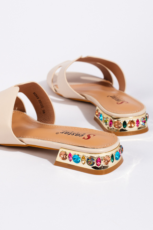 smilšu krāsas čības smilšu krāsas čības