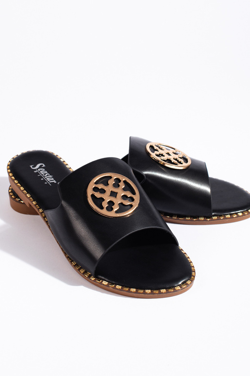 melnas krāsas čības melnas krāsas čības