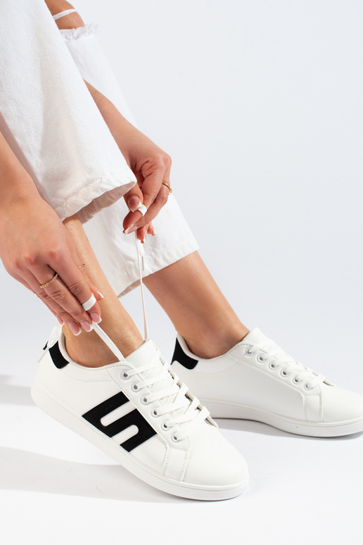 Baltas-Melnas krāsas Sieviešu zābaki