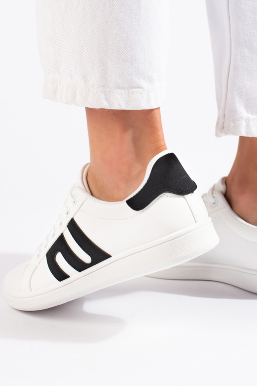 Baltas-Melnas krāsas Sieviešu zābaki