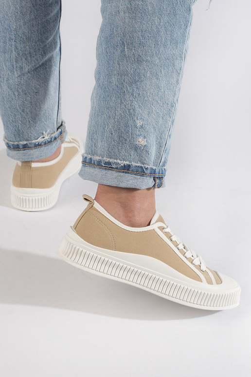 smilšu krāsas Sieviešu zābaki  ar... smilšu krāsas Sieviešu zābaki  ar...