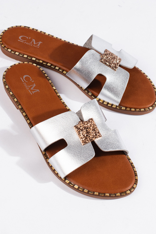 Sudraba krāsas  čības