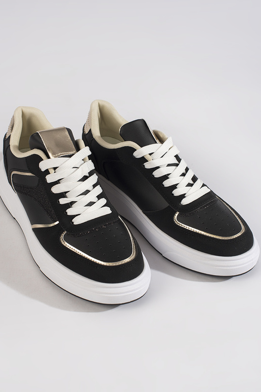 Stilīgasrnas brīvā laika apavi Melnas...