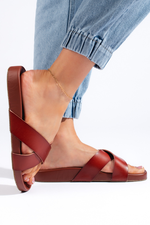 Čības  brūnas krāsas Sergio Leone